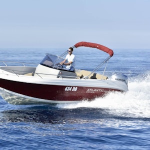  Atlantic 670 Open maximu guest cruising capacity is 6 but we recommend this boat for groups 2-4 persons.
